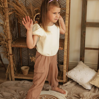 Wackelplatte "Labyrinth" - Balancierbrett mit Labyrinth-Kugel aus Holz