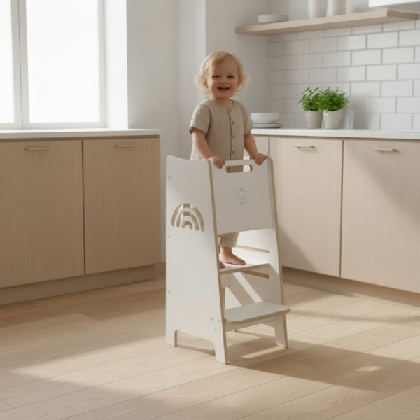 Lernturm aus Holz – CE-zertifiziert, höhenverstellbar, kostenloser Versand